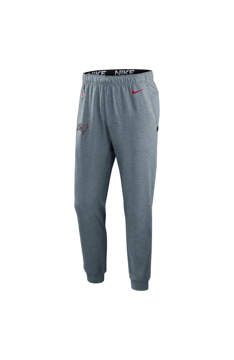 Nike Men's Nike Heather Gray Tampa Bay Buccaneers Sideline Pop Player Performance Lounge Pants, Alternate, color, Heather Gray