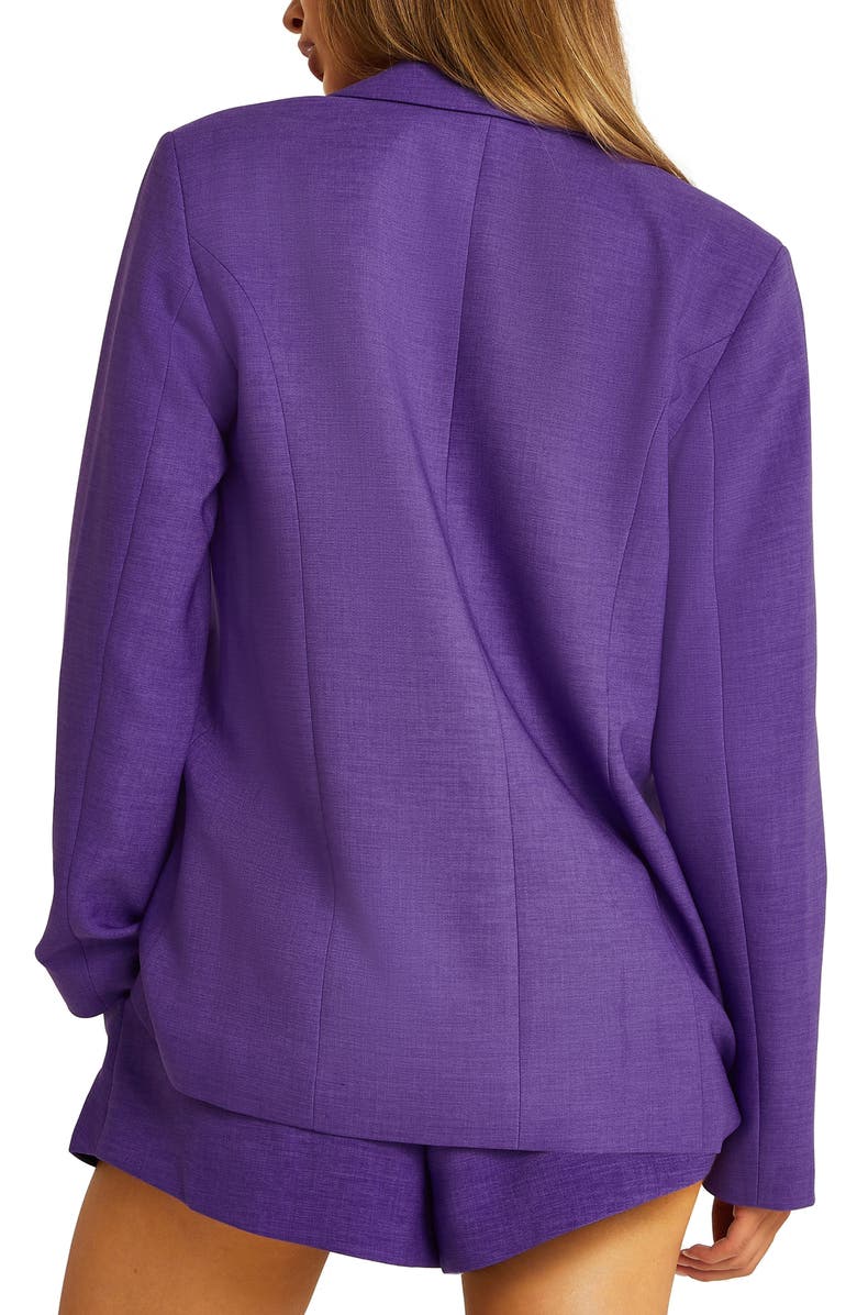 River Island Structured Double Breasted Blazer, Alternate, color,