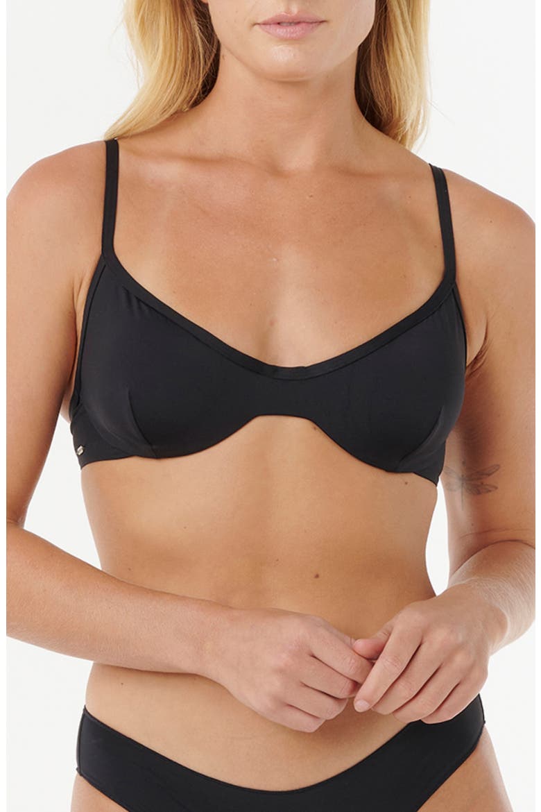 Classic Surf D- to DD-Cup Underwire Bikini Top, Main, color, BLACK