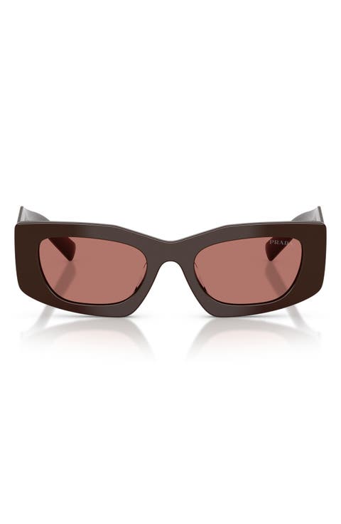 51mm Rectangular Sunglasses