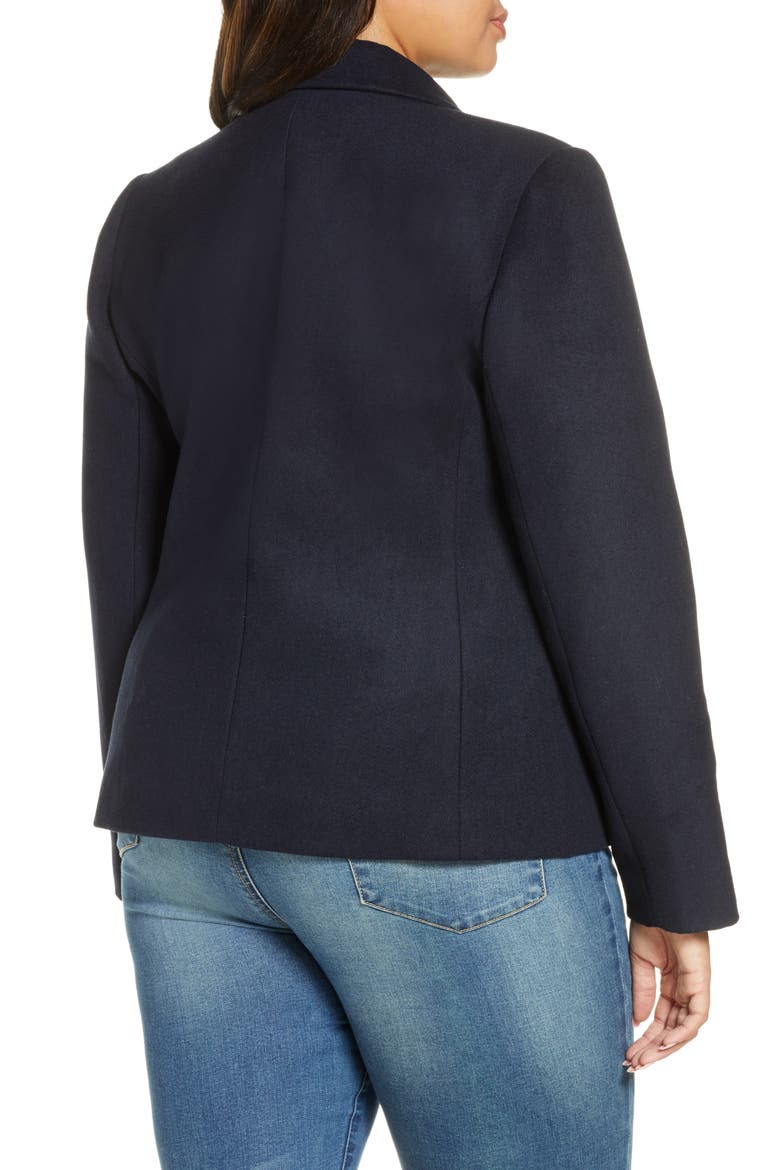 x Atlantic-Pacific Double Breasted Blazer (Nordstrom Exclusive), Alternate, color, NAVY BLAZER