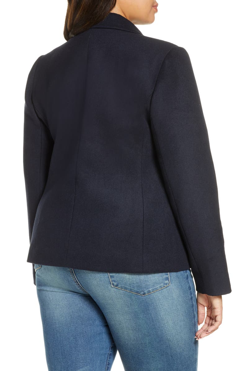 Halogen<sup>®</sup> x Atlantic-Pacific Double Breasted Blazer, Alternate, color, 