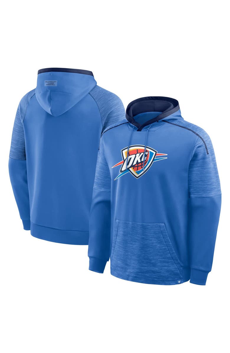 FANATICS Men's Fanatics Blue Oklahoma City Thunder Pick & Roll Defender Pullover Hoodie, Main, color, Blue