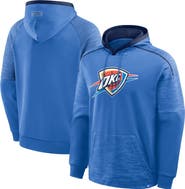 FANATICS Men's Fanatics Blue Oklahoma City Thunder Pick & Roll Defender Pullover Hoodie