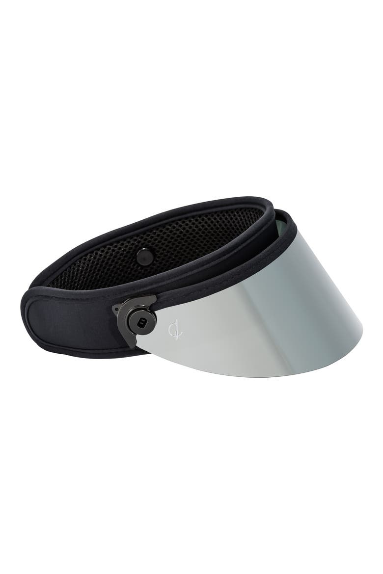 Shorty Lux Visor, Main, color, BLACK/ CHROME