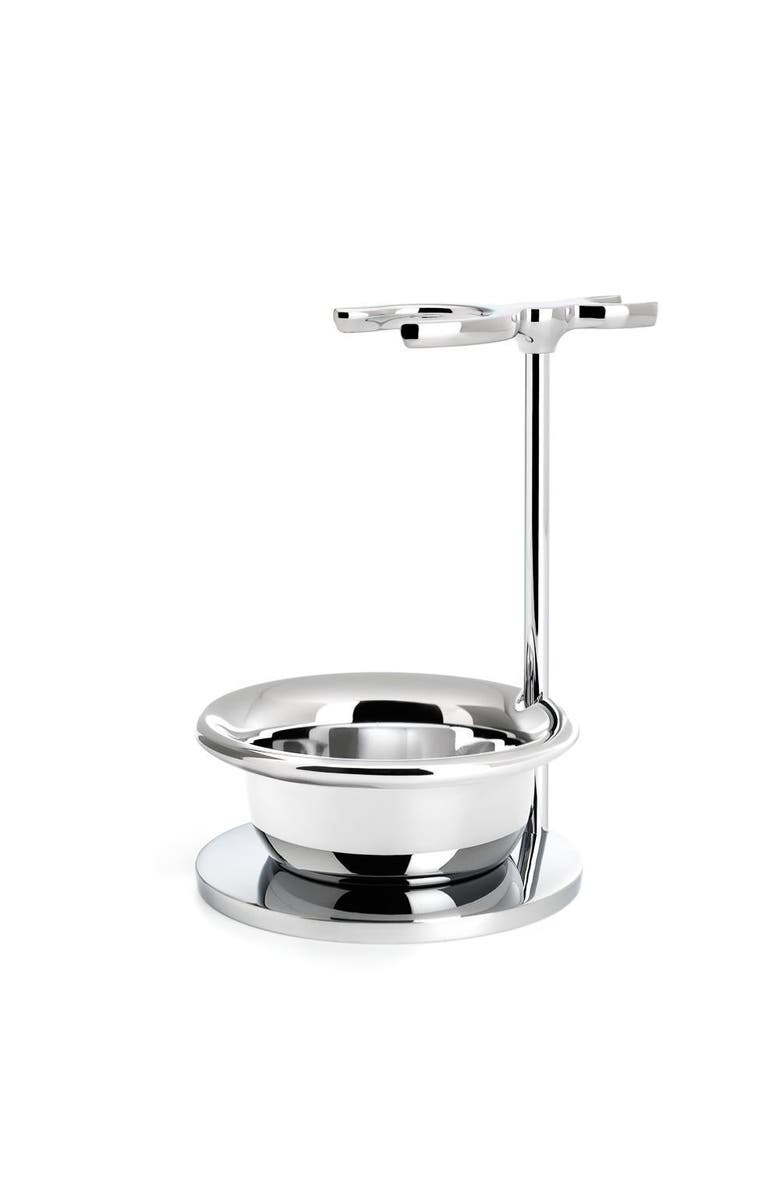 MÜHLE Sophist & Classic Brush & Razor Chrome Shaving Set Stand w/Bowl, Main, color, Chrome