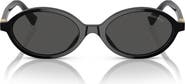 Miu Miu 50mm Oval Sunglasses