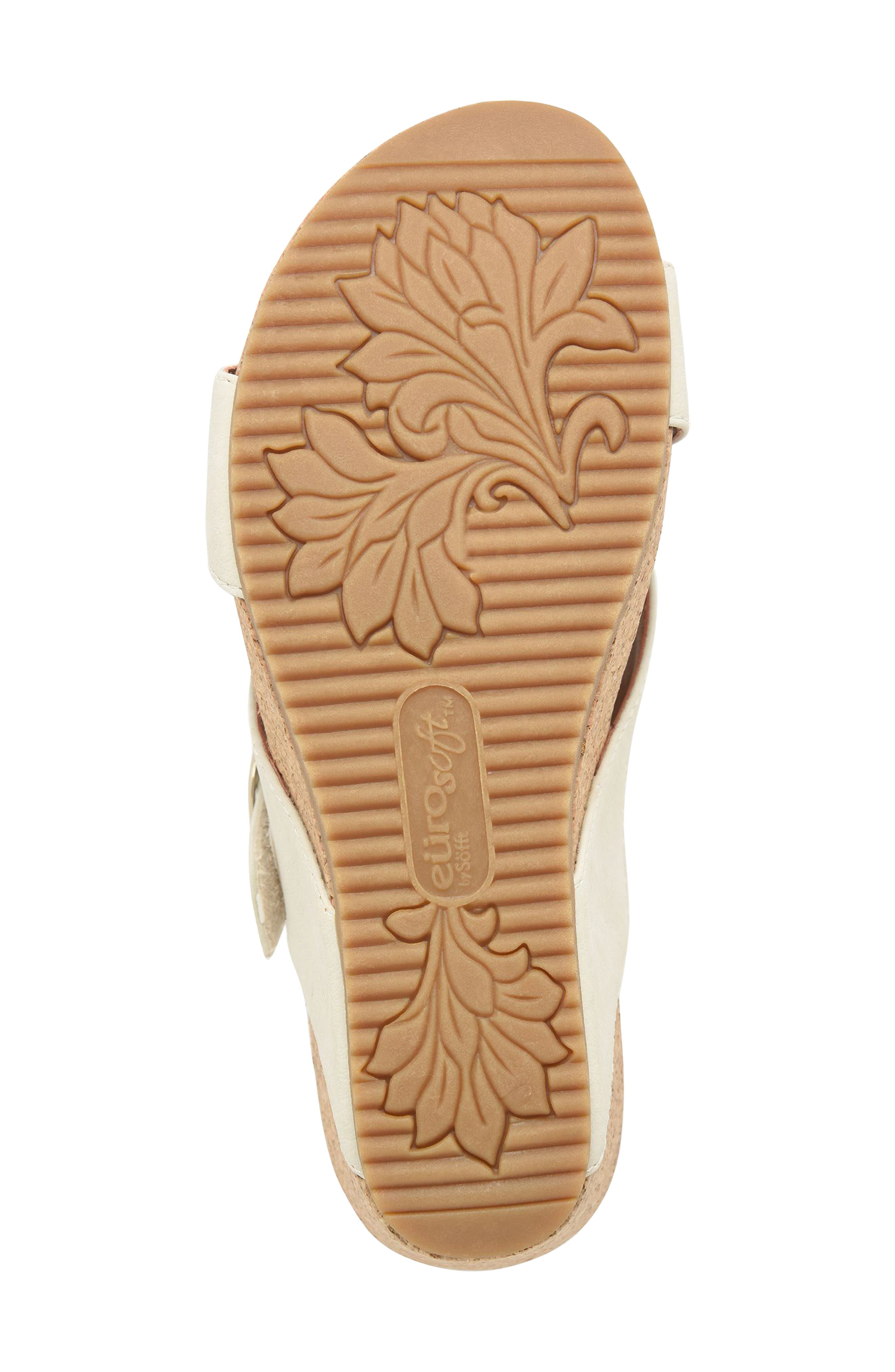 EUROSOFT Emrie Platform Wedge Sandal, Alternate, color, 