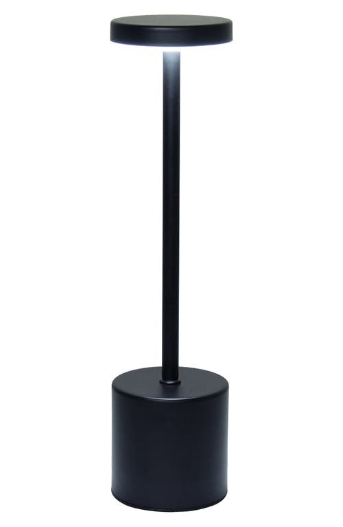 Lalia Home Touch Activated Wireless Lamp In Black
