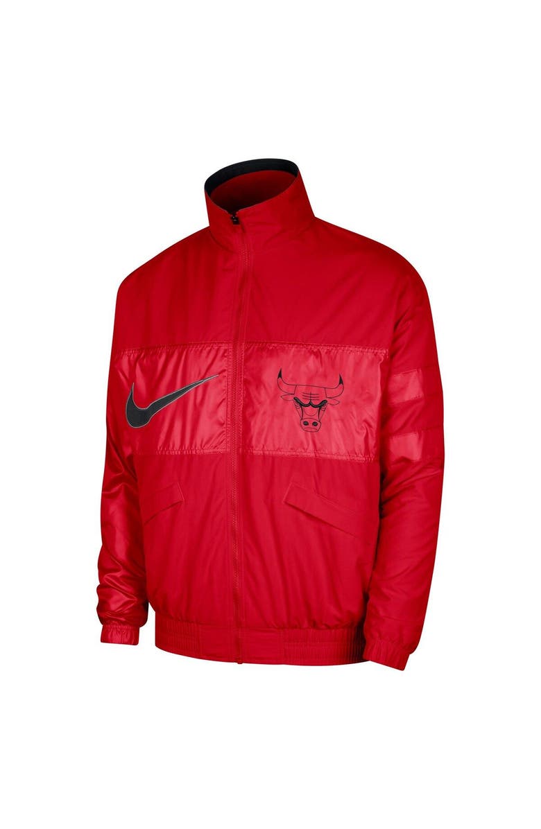 Nike Men's Nike Red Chicago Bulls Courtside Versus Capsule Full-Zip Jacket, Alternate, color, Red