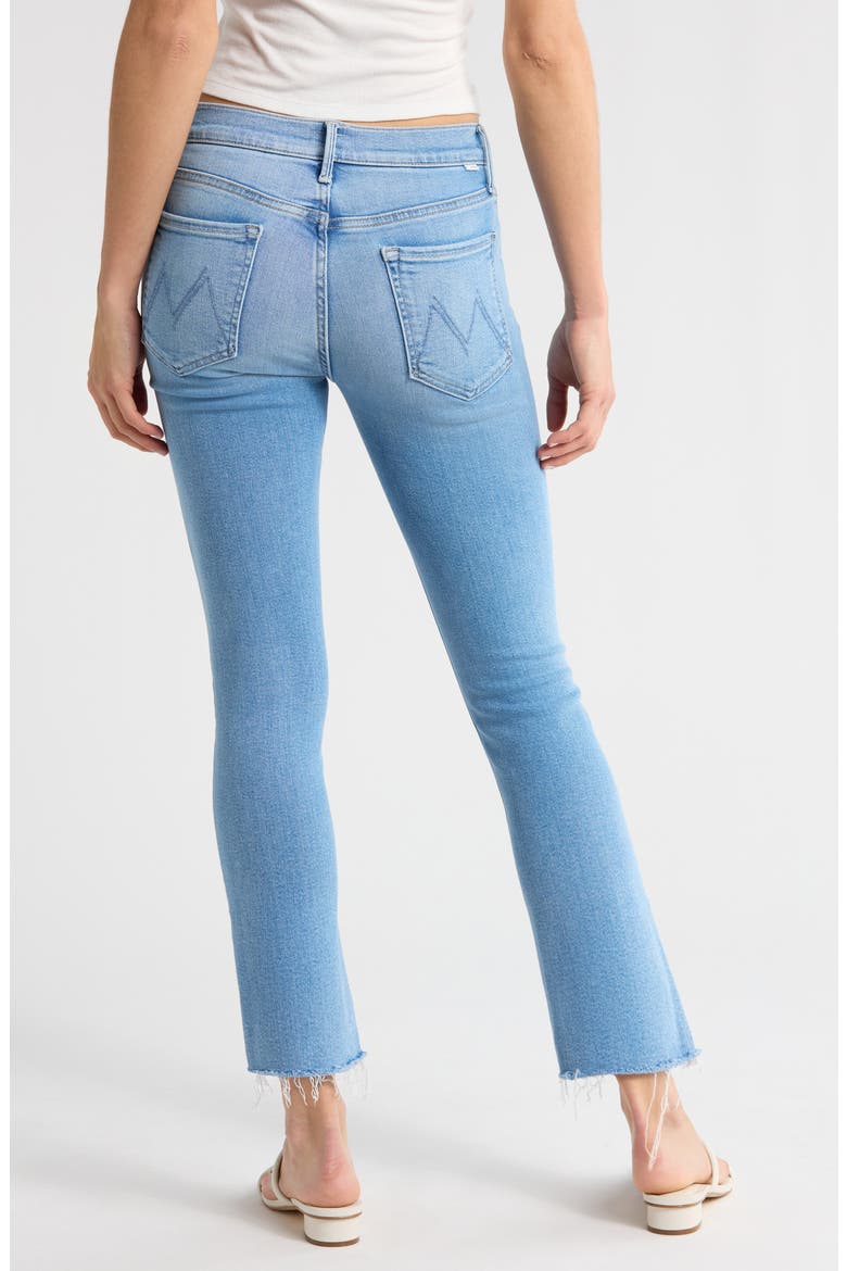 The Dazzler Lil Mid Rise Fray Hem Ankle Jeans, Alternate, color, BLESSING IN DISGUISE