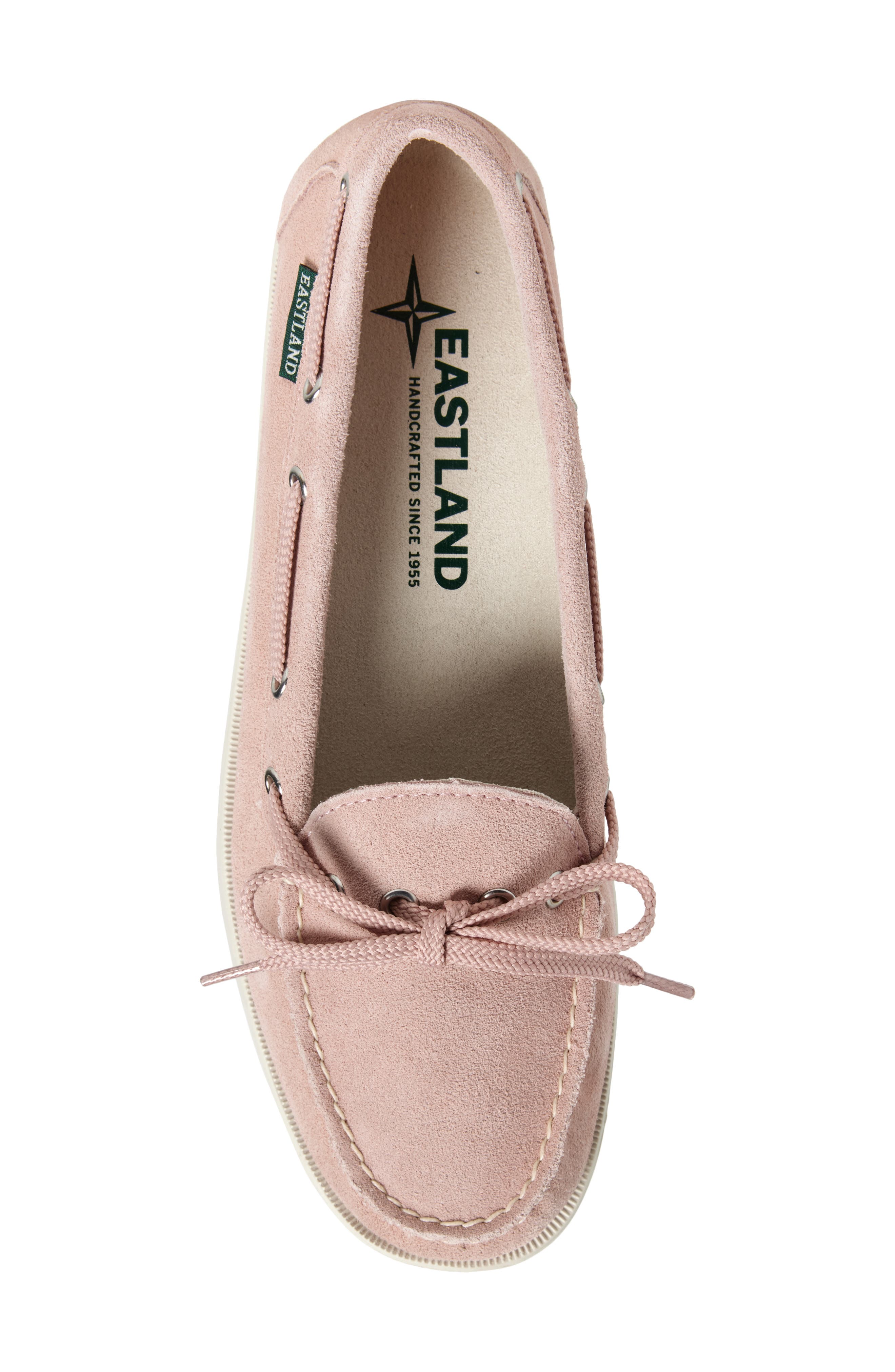 Eastland Yarmouth Boat Shoe, Alternate, color, Rose Suede