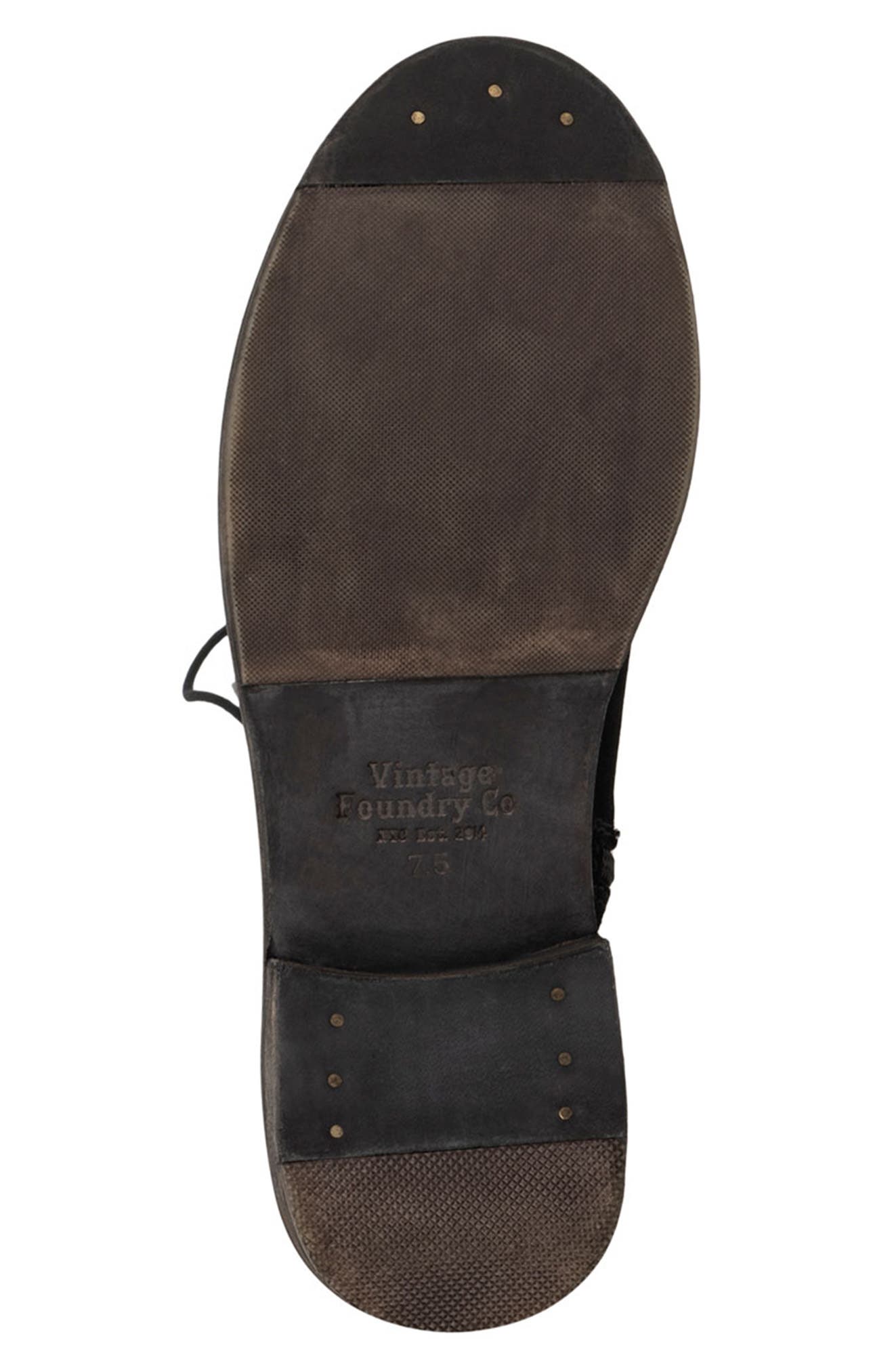 VINTAGE FOUNDRY Kelly Faux Fur Lined Tall Boot, Alternate, color, Black