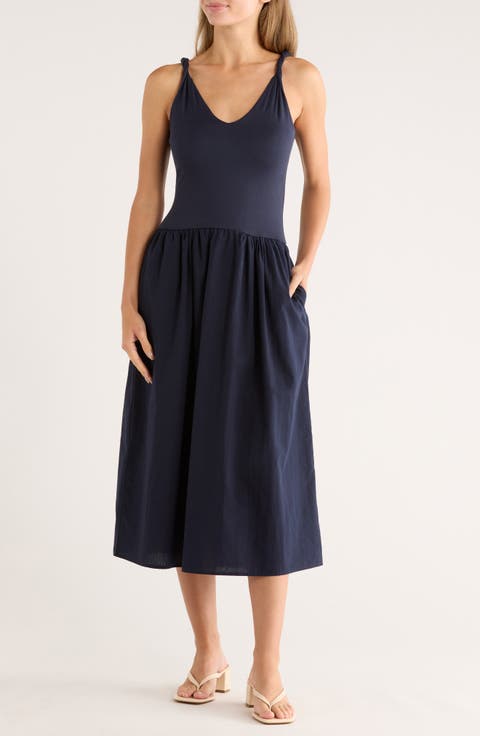 Rosalba Sleeveless Fit & Flare Midi Dress