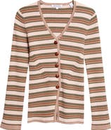 Veronica Beard Grazia Stripe Cardigan