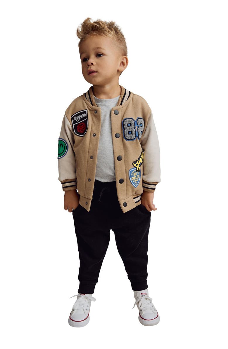 NEXT Kids' Varsity Jacket & Joggers Set, Alternate, color,