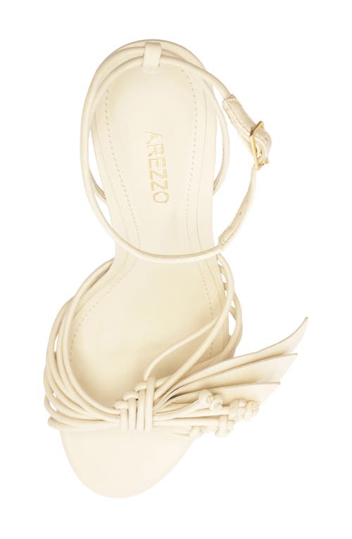 Arezzo Women's Viola High Stiletto Sandal In Nude