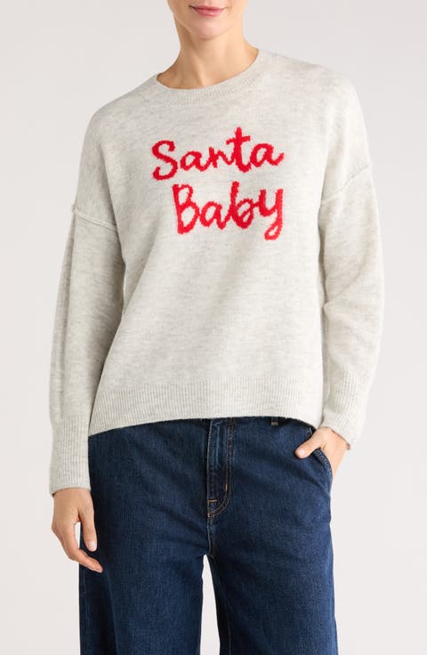 Santa Baby Crewneck Sweater