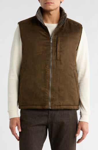 Rainforest Edgewood Fleece Lined Faux Suede Vest