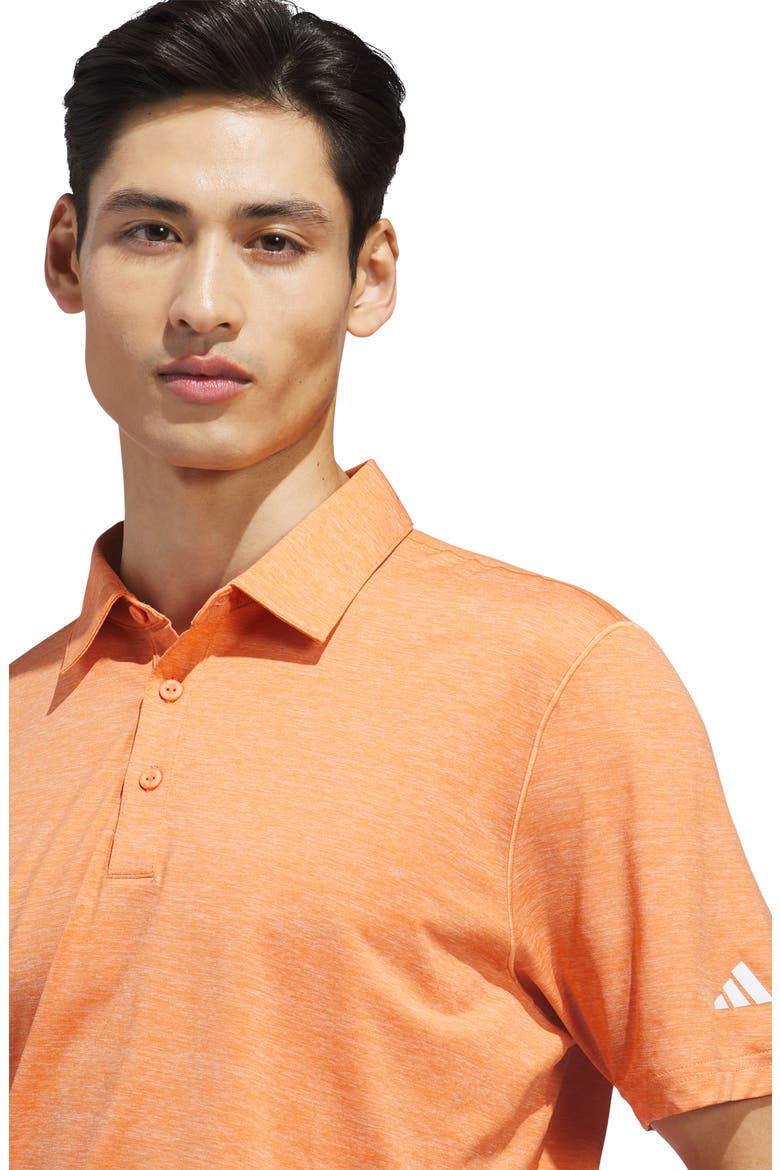 Ultimate Elevated Performance Polo, Alternate, color, DUSKY ORANGE/ WHITE