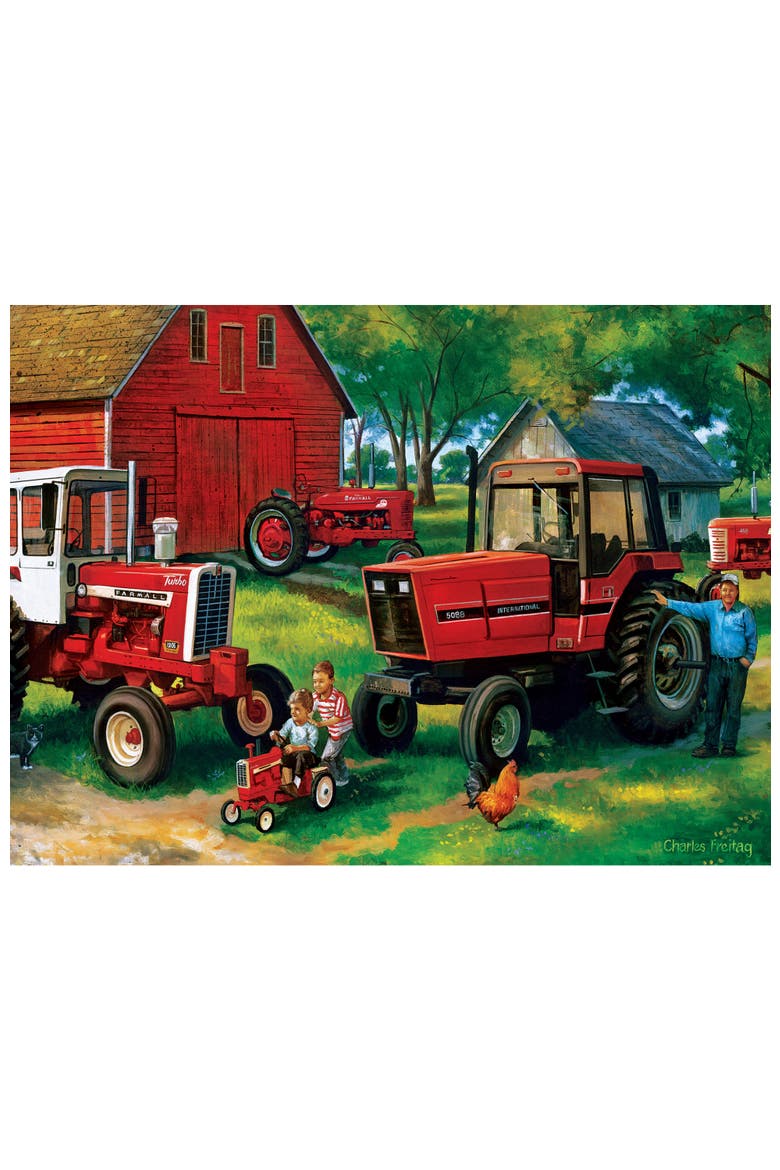 Farmall 4-Pack 500pc Puzzles, Alternate, color, Multicolor