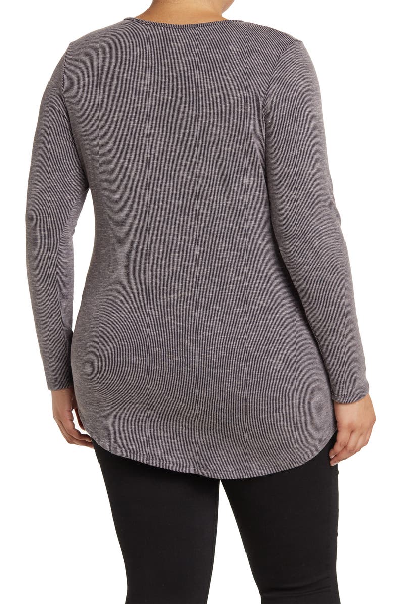 Forgotten Grace Twist Front Blouse, Alternate, color, 