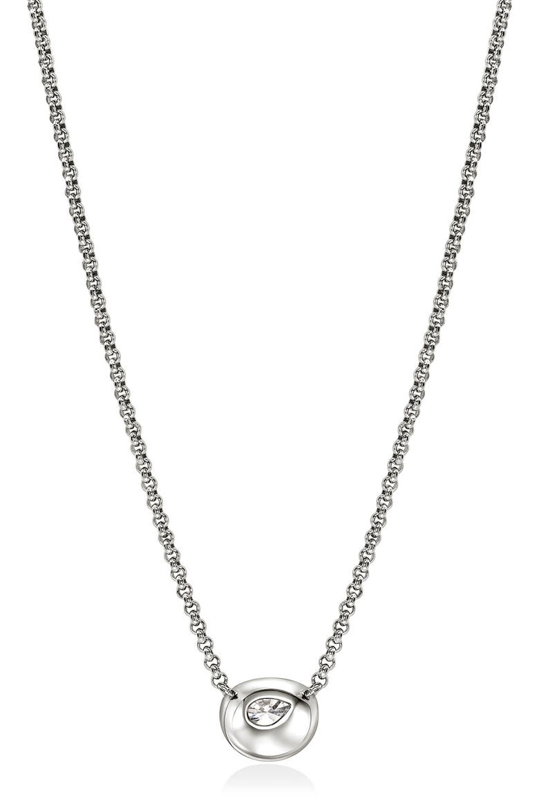JH Lovestruck™ Necklace, Sterling Silver, Lab-Grown Diamond, 1.25TCW, Alternate, color, SILVER