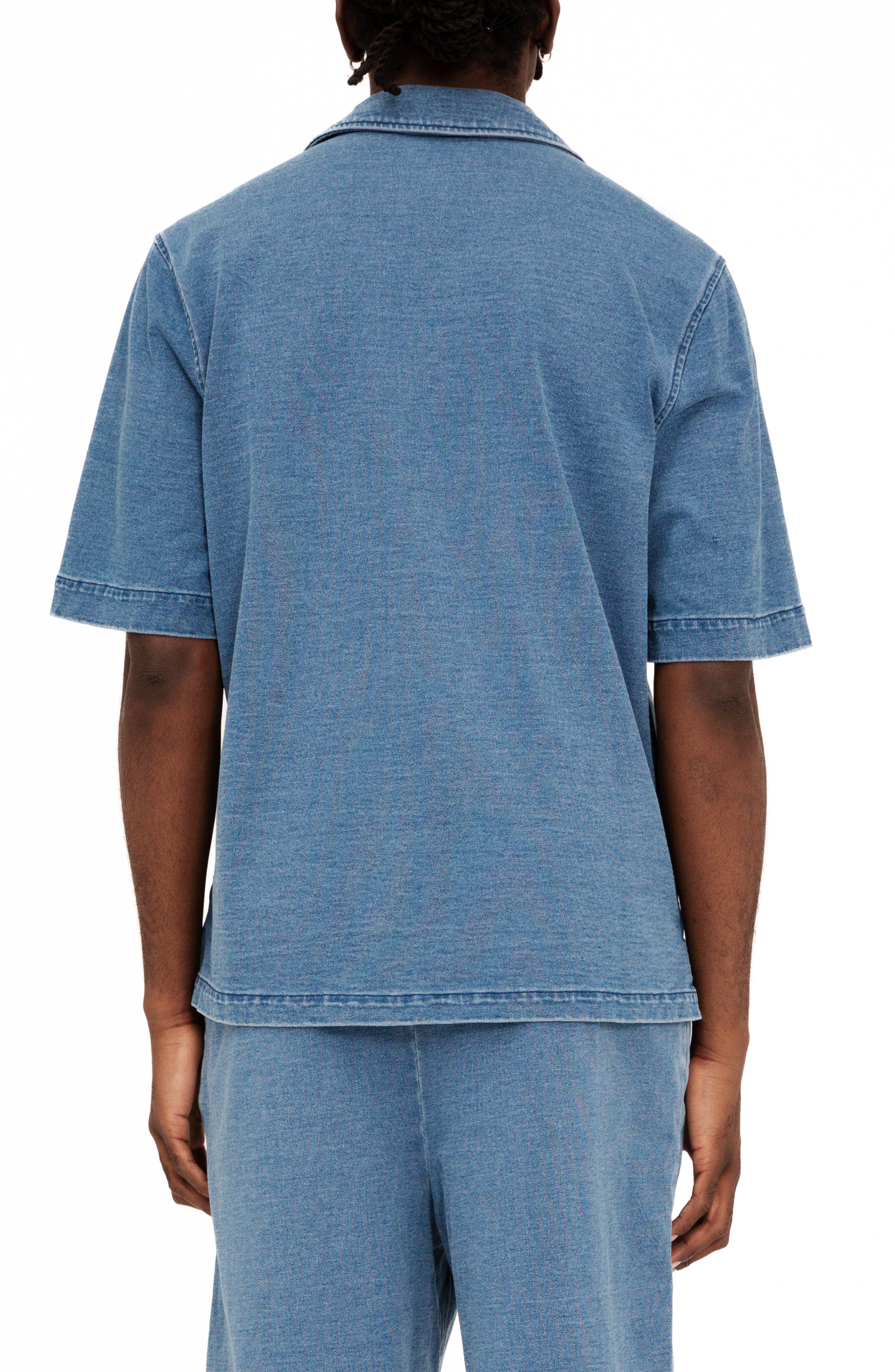 Cotton Jersey Camp Shirt - image 2