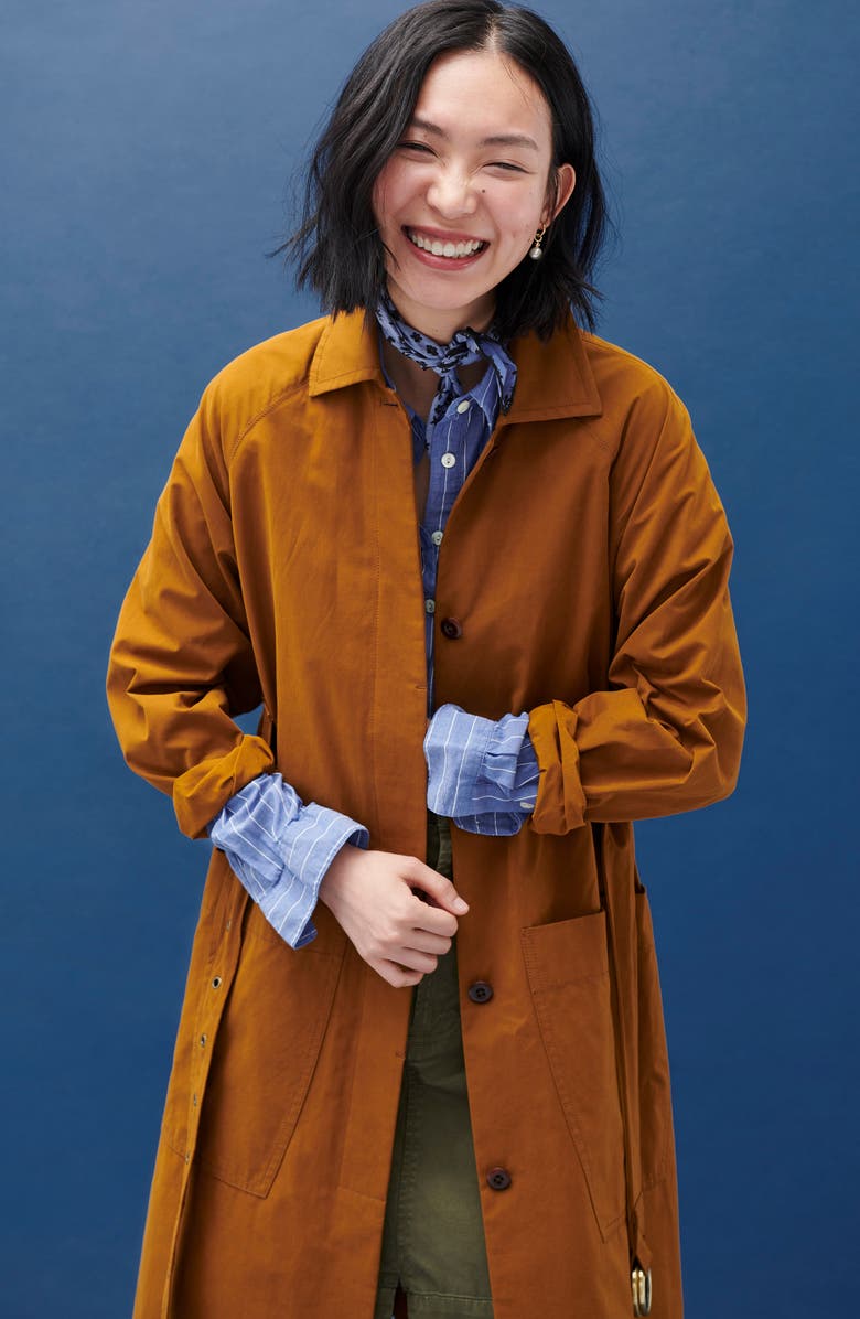 Alex Mill Belted Trench Coat, Alternate, color,