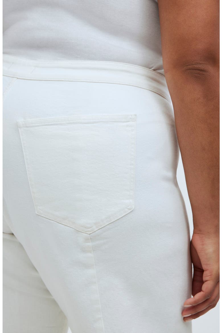 Curvy Perfect Wide Leg Crop Jeans, Alternate, color, TILE WHITE