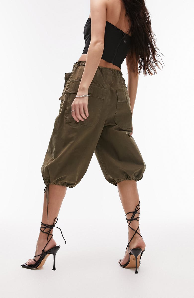 Topshop Awkward Balloon Capri Pants, Alternate, color, 