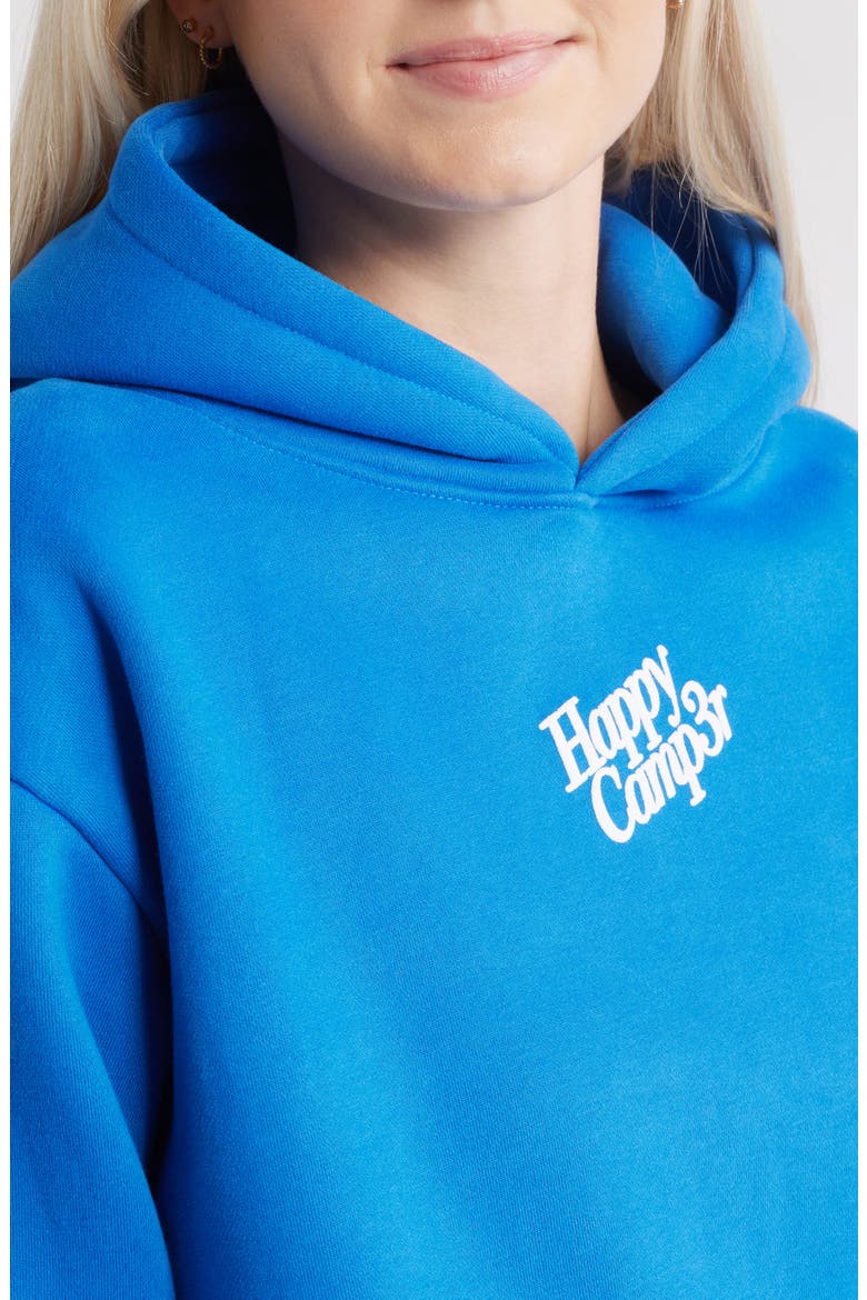 Puff Series Core Logo Cotton Blend Hoodie, Alternate, color, ROYAL BLUE
