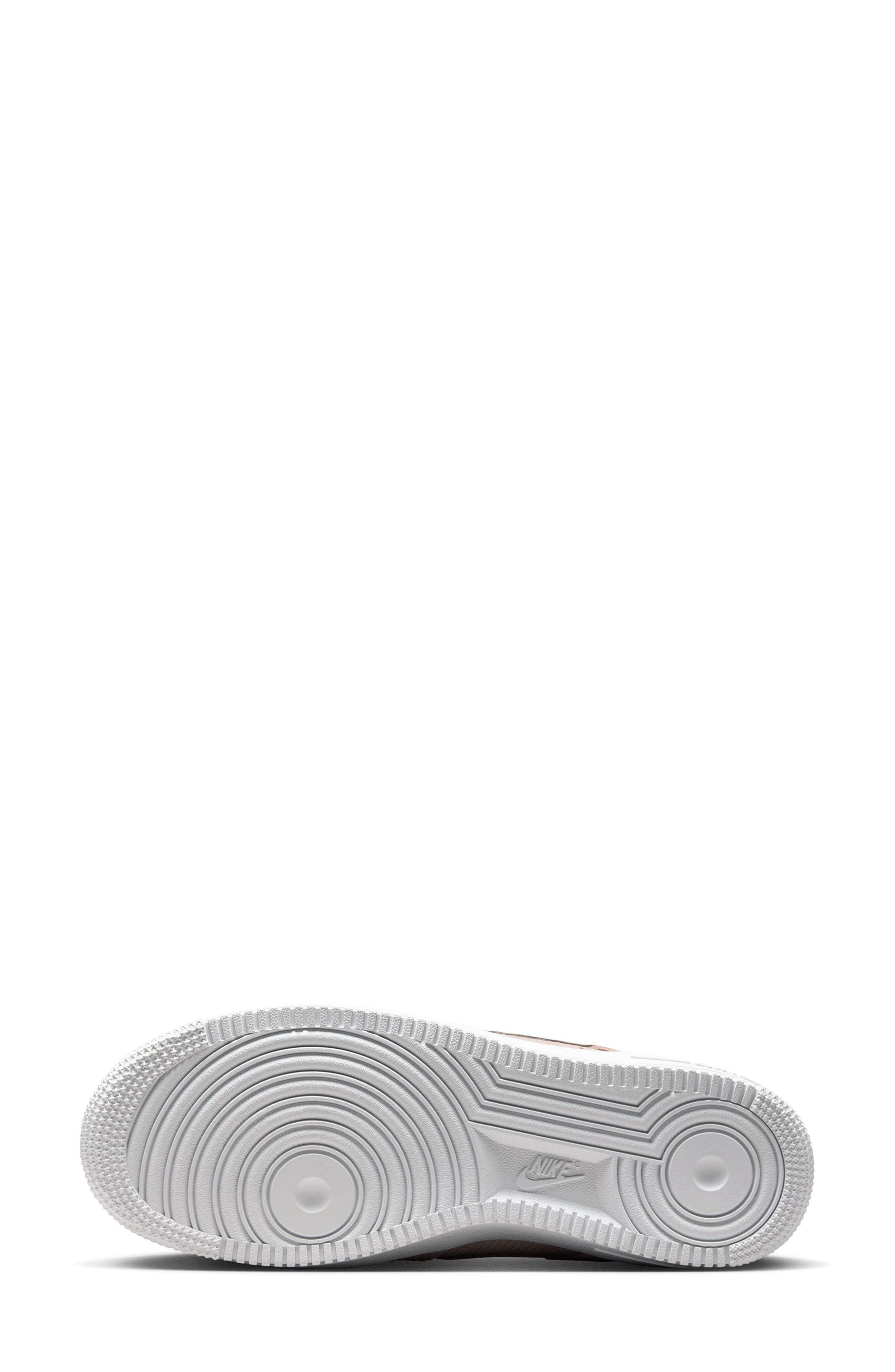 Nike Air Force 1 '07 Basketball Sneaker, Alternate, color, Clay Red/ Malt/ White/ Silver