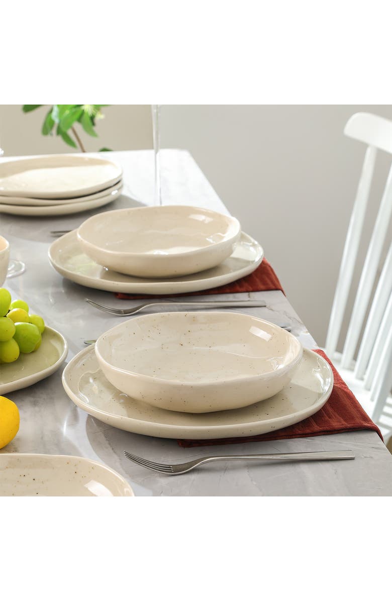 Stone Lain Mirella Stoneware 4-Piece Pasta Bowl Set, Alternate, color,