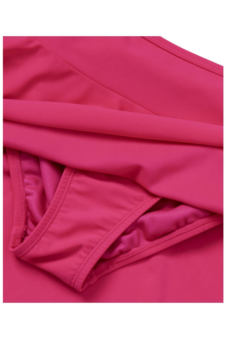 Girls Plus Chlorine Resistant Swim Skirt Swim Bottom, Alternate, color, Pink