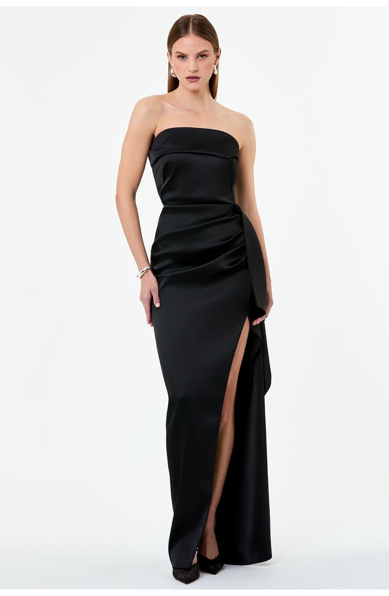 NICHOLAS Erelyn Dress, Alternate, color, Black