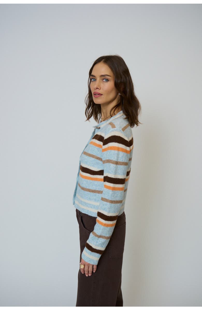 Central Park West Cozy Button Cardigan, Alternate, color, Multi