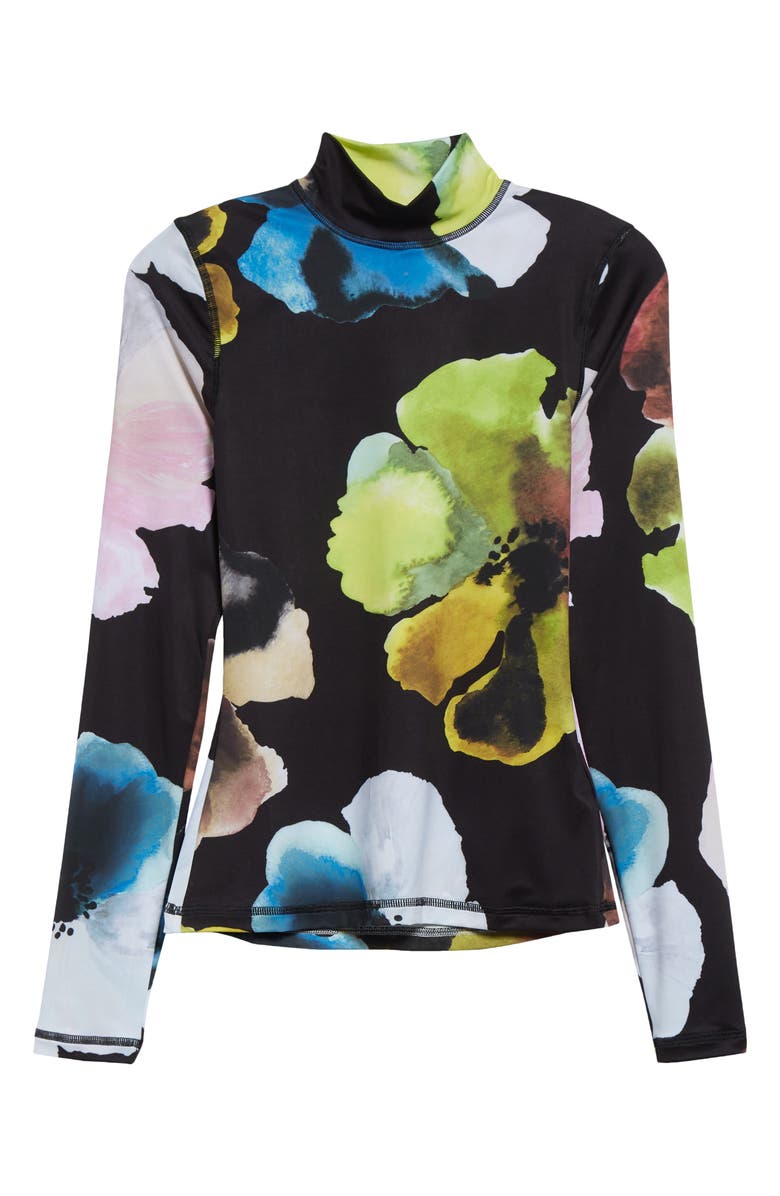 Stine Goya Watercolor Bloom Jersey Top, Alternate, color, 