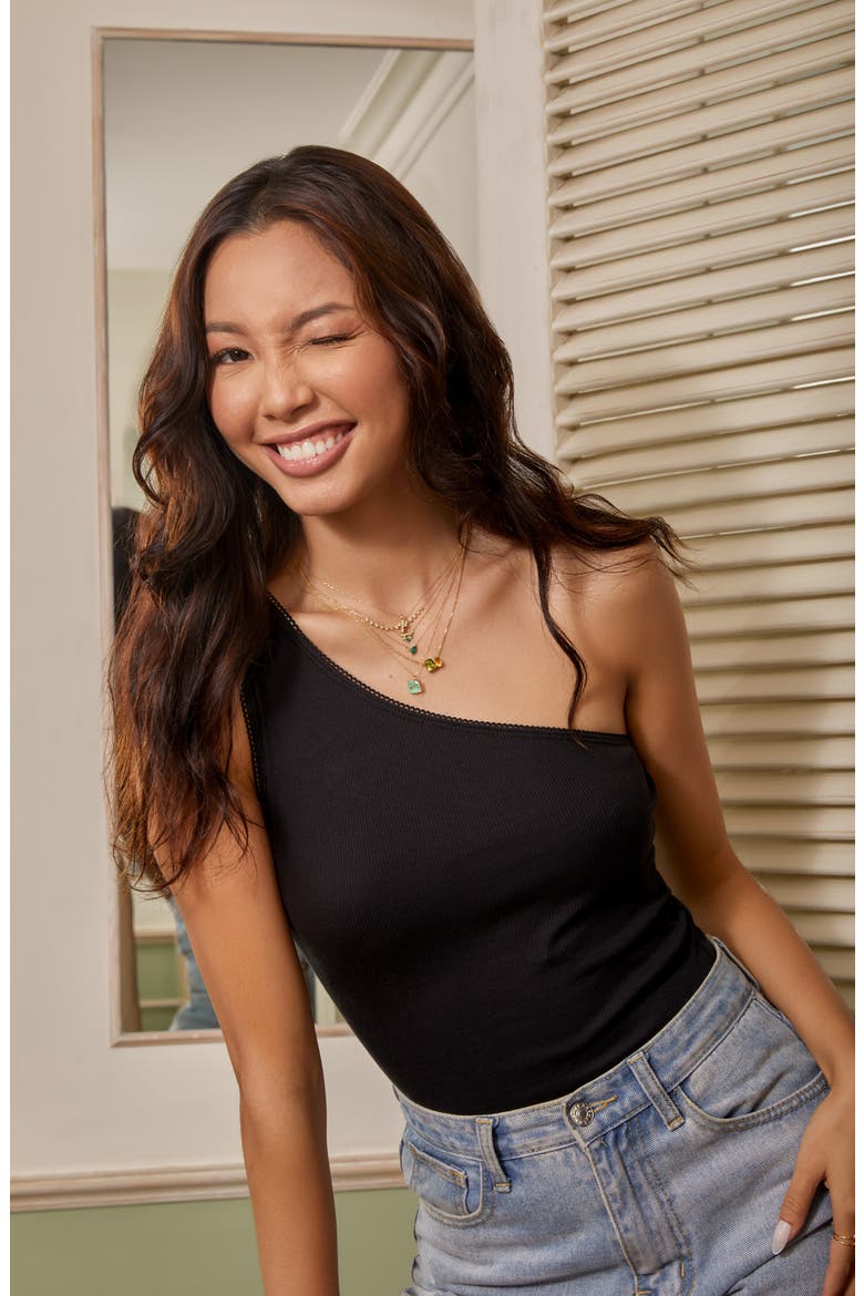 14K Gold Citrine & Peridot Pendant Necklace (Nordstrom Exclusive), Alternate, color, 14K YELLOW GOLD
