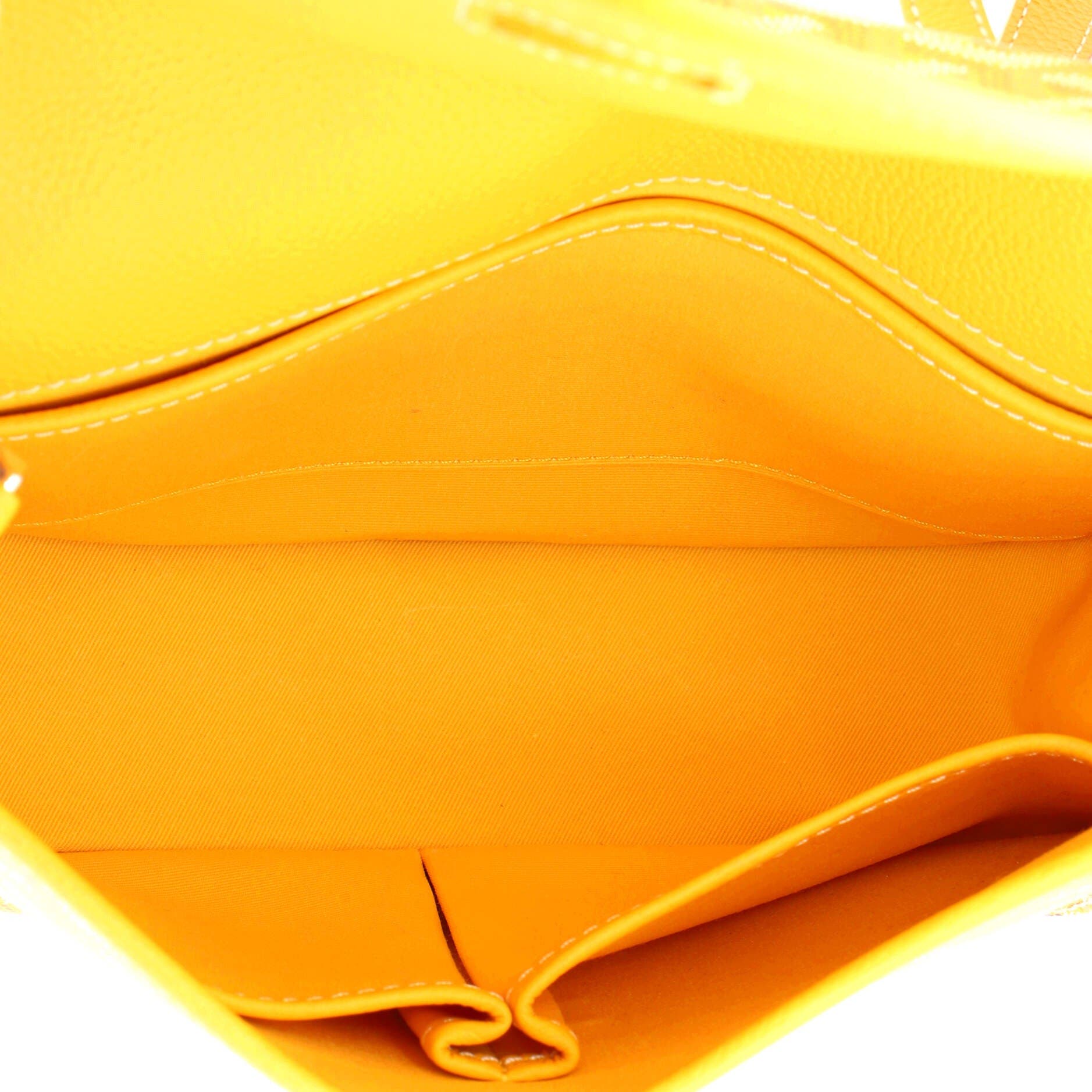 Pre-Owned Goyard Belvedere II Messenger Bag Coated Canvas PM, Alternate, color, Yellow