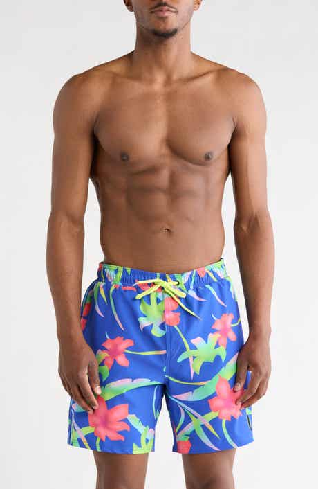 Volcom Manic Print Swim Trunks