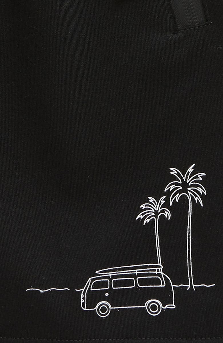 TINY TRIBE Kids' Combi Cotton French Terry Shorts, Alternate, color, 