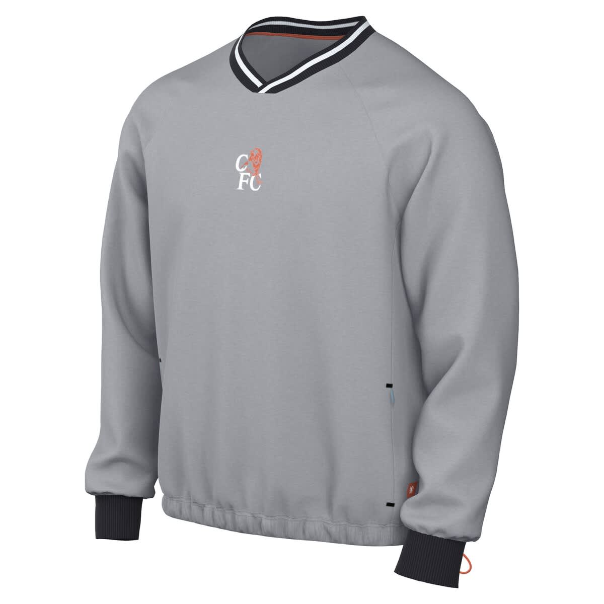 Nike Men's Nike Gray Chelsea 2025/26 Academy Shell Pullover (Men