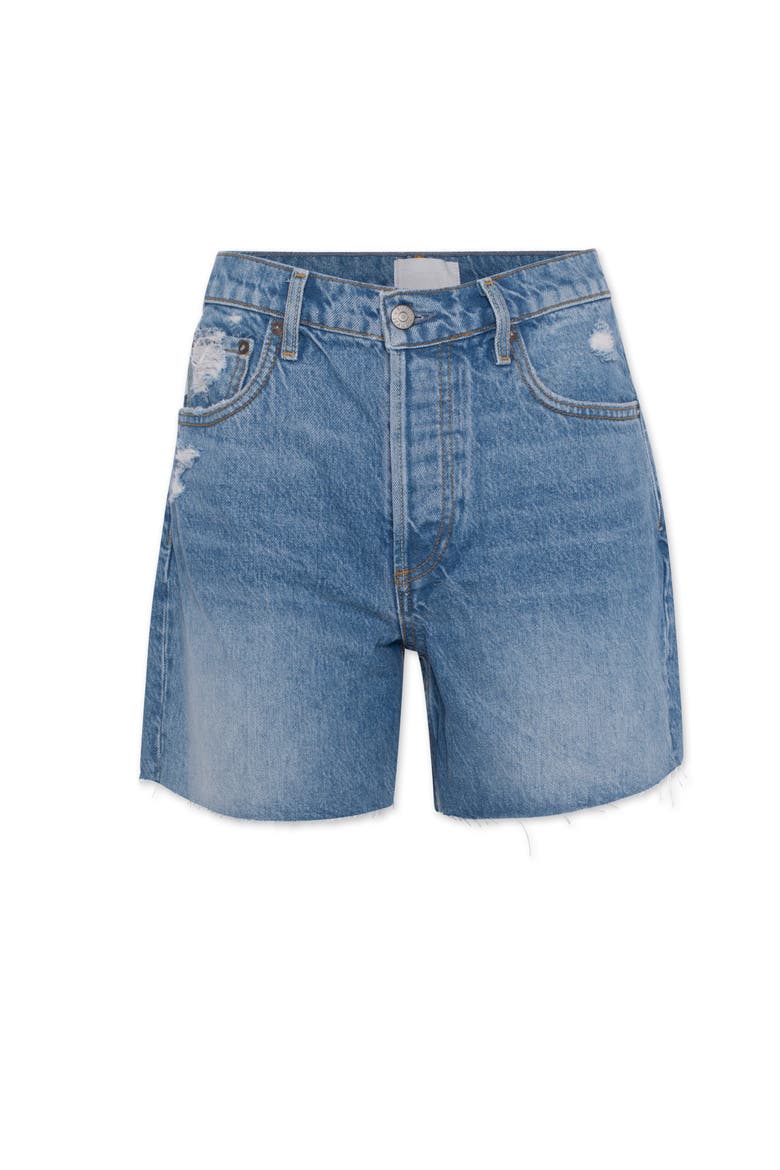 The Monty High Rise Relaxed Shorts, Main, color, Silverado