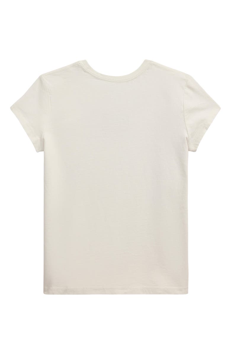 Polo Ralph Lauren Kids' Embroidered Flag Cotton Graphic T-Shirt, Alternate, color, Nevis