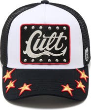 Cult of Individuality Mesh Back Trucker Baseball Cap