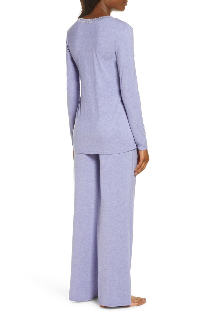 Natori Feathers Pajamas, Alternate, color, 