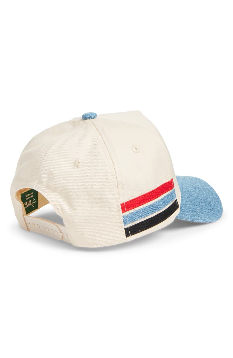 Friday Feelin’ Good Over Easy Snapback Baseball Cap, Alternate, color, Denim
