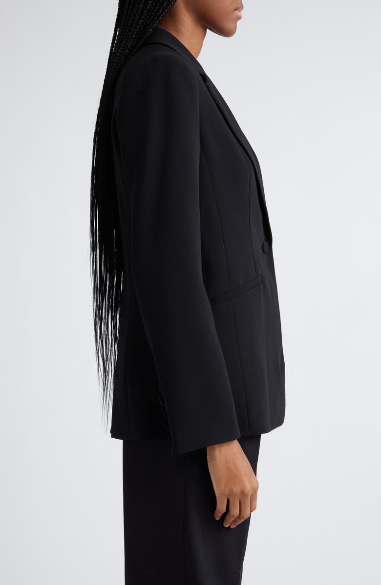Cinq à Sept Karlie One Button Blazer, Alternate, color, Black