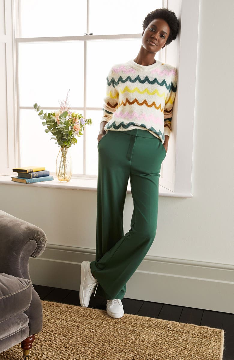 Boden Effingham Wavy Stripe Sweater, Alternate, color, 